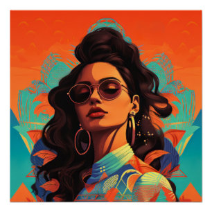 Póster Pop latino