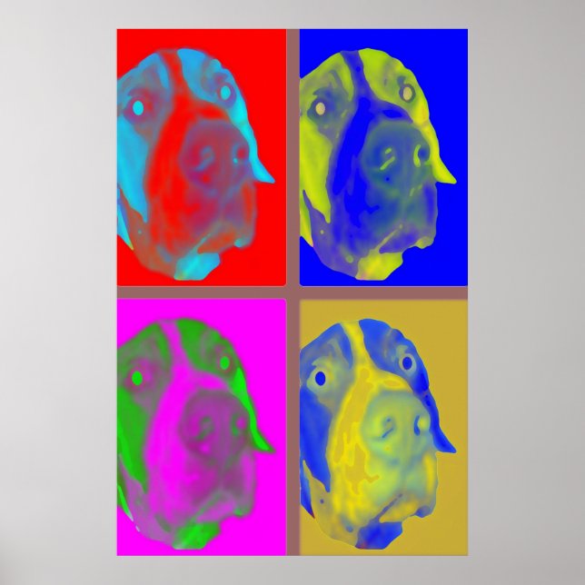 Póster PopArt de GSP (Frente)