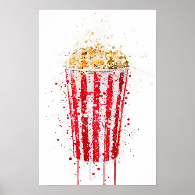 Póster Popcorn (Frente)