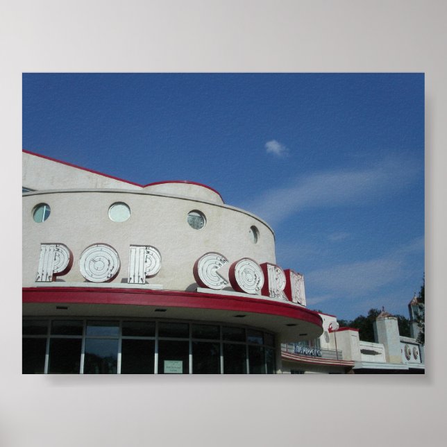 Póster "Popcorn" (Frente)