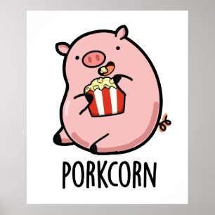 Póster Popcorn Pun