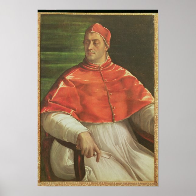 Póster Pope Clement VII  c.1526 (Frente)