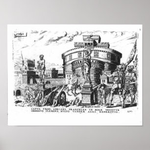 Póster Pope Clement VII is Held Besieged by Charles V