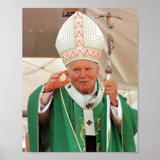 Póster Pope John Paul II (Frente)