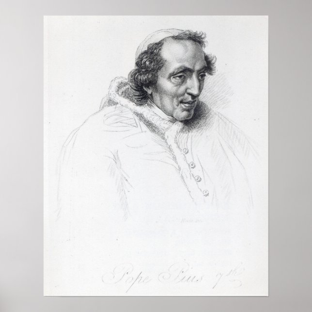 Póster Pope Pius VII (Frente)