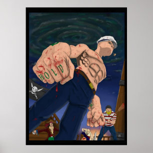 Póster Popeye el marinero