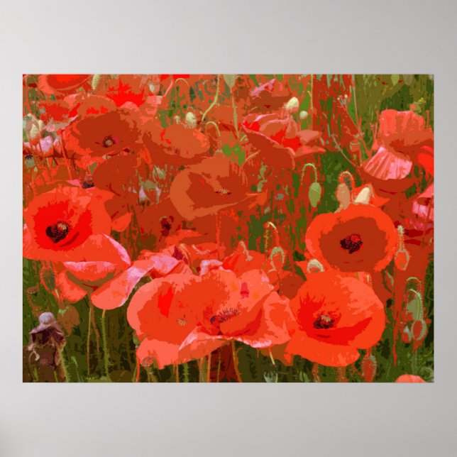 PÓSTER POPPIES 4 (Frente)