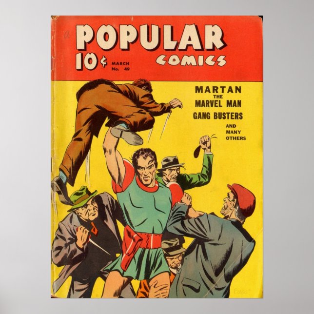 Póster Popular Comics 049 JVJOnt (Frente)