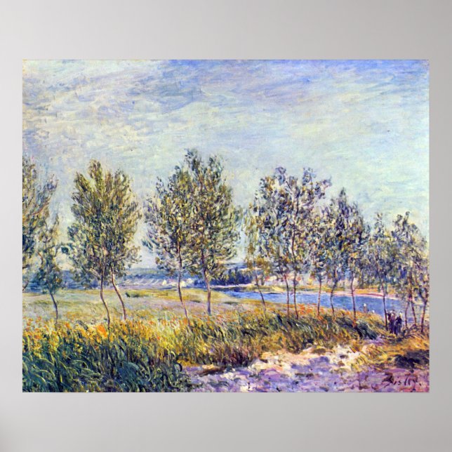 Póster Por Alfred Sisley (Frente)