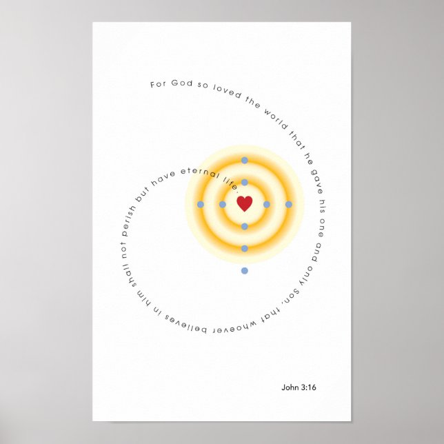 Póster Por Dios tan amado el mundo poster (Frente)