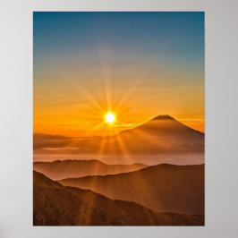 Póster Pôr do Sol