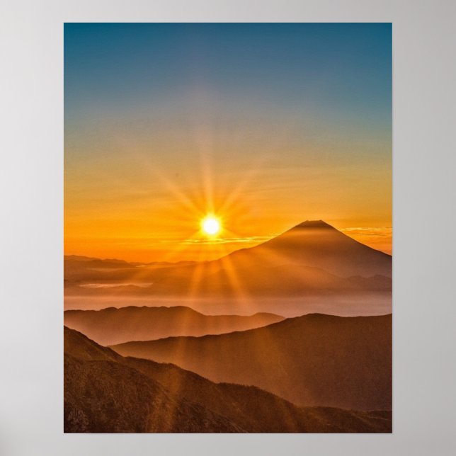 Póster Pôr do Sol  (Frente)