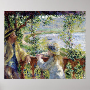 Póster Por el agua - Pierre-Auguste Renoir - 1880