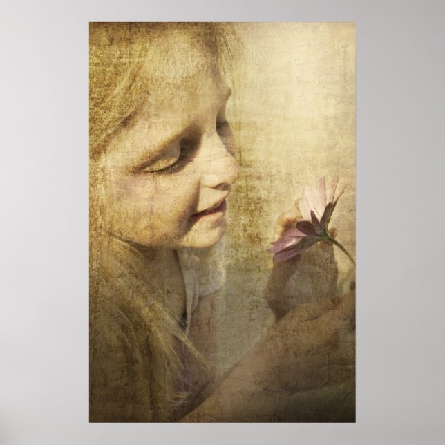 Póster Por el amor a las flores (Frente)