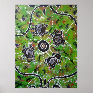 Póster Por el estanque