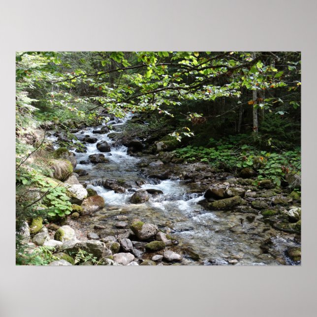 Póster Por el Poster de fotografía River (Frente)