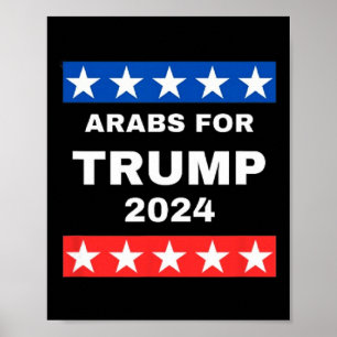 Póster Por el presidente de Trump, Donald Trump, 2024