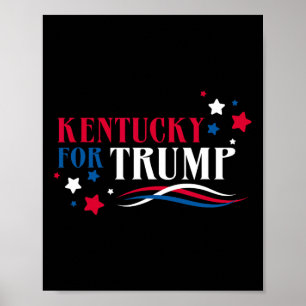 Póster Por el voto del presidente electo Trump 2024