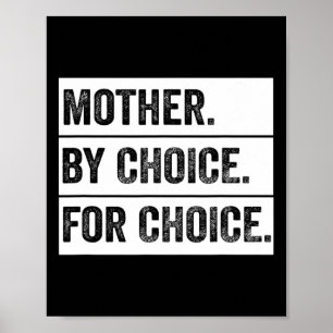 Póster Por Elección De Feminista Vintage