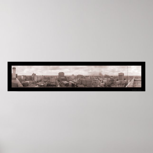 Póster Por encima de Keystone Houston Foto 1924 (Frente)