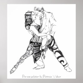 Póster Por ese palpitar tango