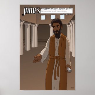 Póster Por Faith Series - James Poster 11" x 17"
