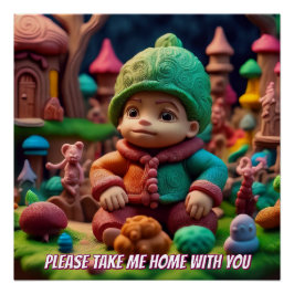 Póster Por Favor, Llévame A Casa Contigo