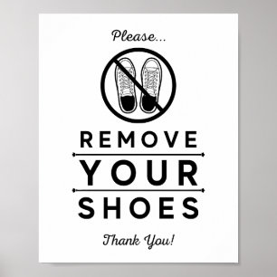 Póster Por Favor, Quite Sus Zapatos