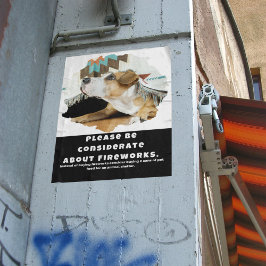 Póster Por Favor, Tenga En Cuenta Acerca De Los Fuegos Ar