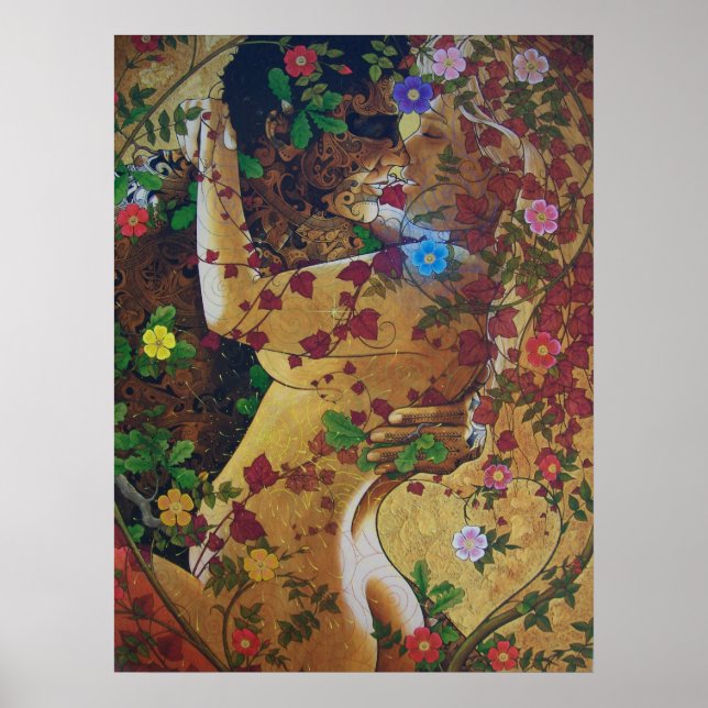 Póster por fin el amor (Frente)