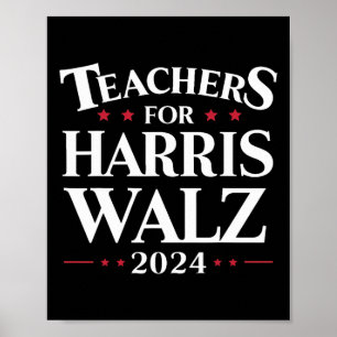 Póster Por Harris Walz 2024 Shirt Kamala Tim Waltz