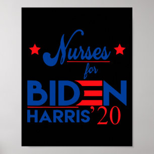 Póster Por Joe Biden Kamala Harris Para Presidente 2020