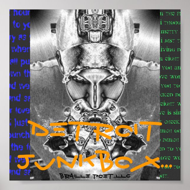 Póster por la autopista 07. (Frente)