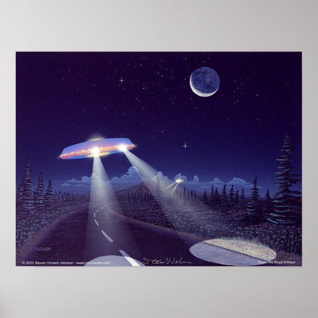 Póster Por la carretera A'Ways (Frente)