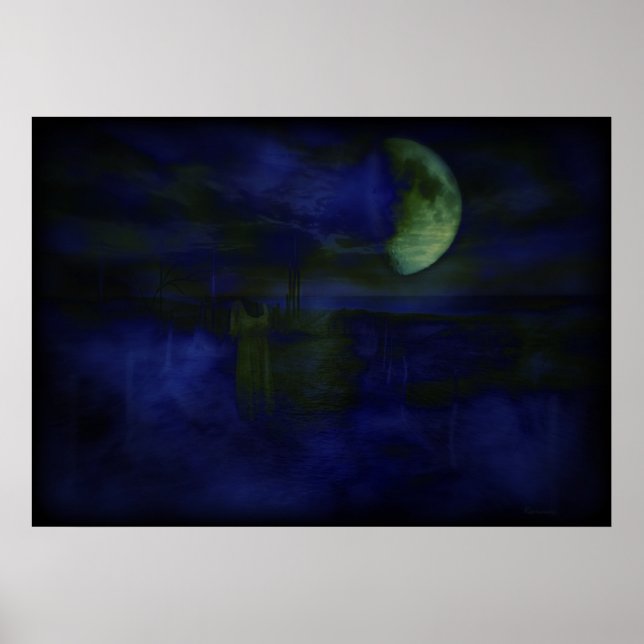 Póster Por la noche (Frente)