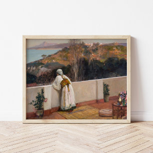 Póster Por la noche, Tánger   Sir John Lavery