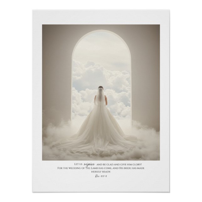 Póster Por la novia que ama. Brillante (Anverso)