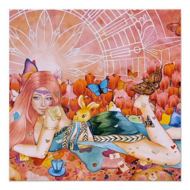 Póster Por la tarde (Anverso)