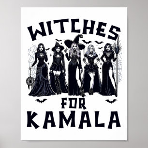 Póster Por las elecciones de Kamala Harris 2024 en Hallow