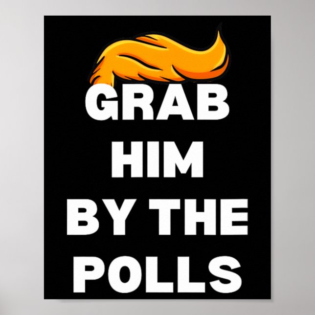 Póster Por Las Encuestas, Kamala Harris 47 47 Presidente (Frente)