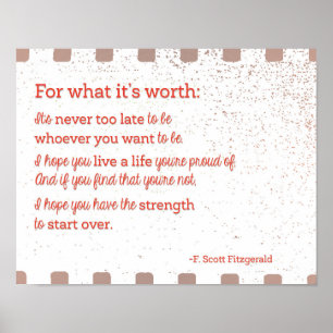 Póster Por lo que vale