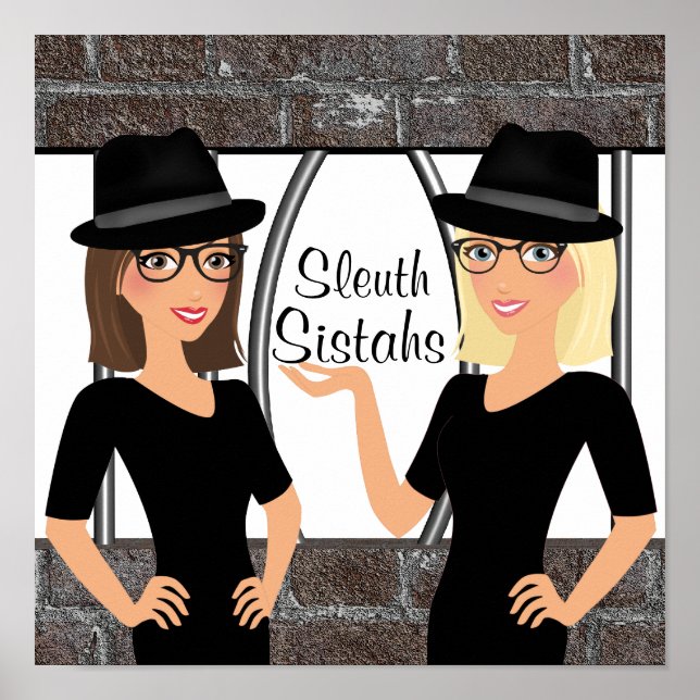 Póster Por mi Sleuth Sistah (Frente)