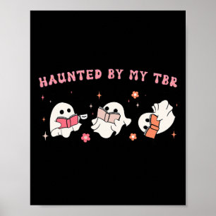 Póster Por Mi Tbr Boo Groovy Cute Fantasma Divertido Hall