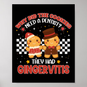 Póster ¿Por Qué Necesitaron Las Galletas Un Dentista Que