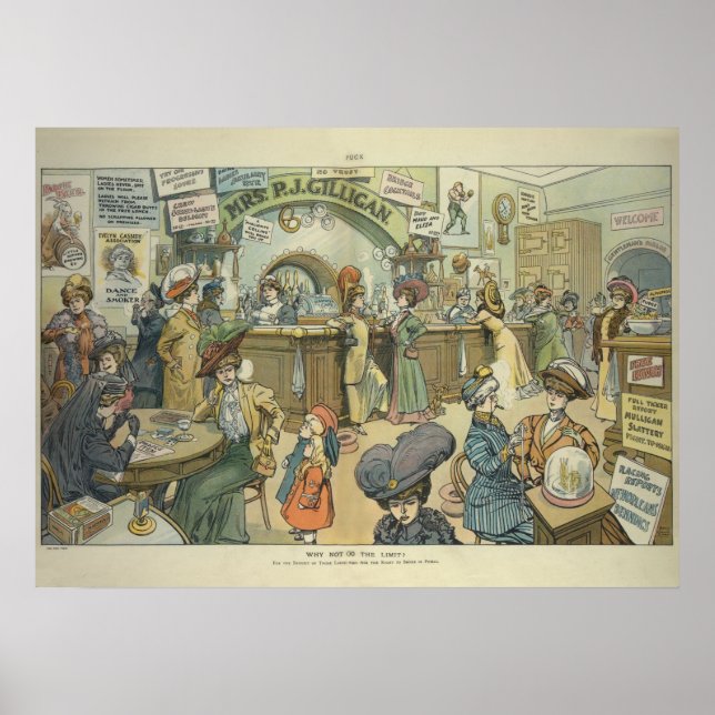 Póster "¿Por qué no ir al límite?" (1909) (Frente)