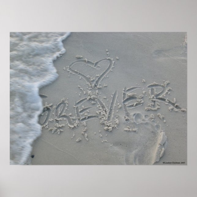 Póster Por siempre (Frente)