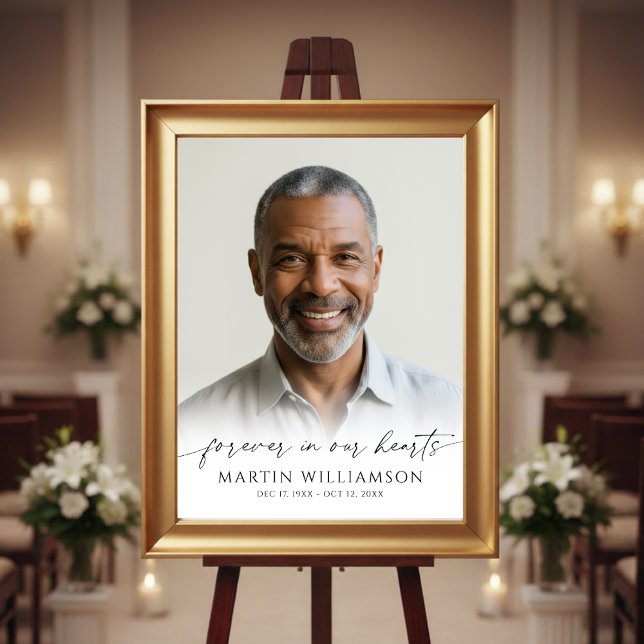 Póster Por Siempre en Nuestros Corazones Foto Memorial Mo (Subido por el creador)