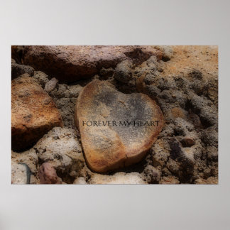 Póster Por siempre mi poster de corazón