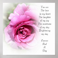 Por siempre y un Poster de día