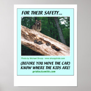 PÓSTER POR SU SEGURIDAD... SABER DÓNDE ESTÁN LOS NIÑOS